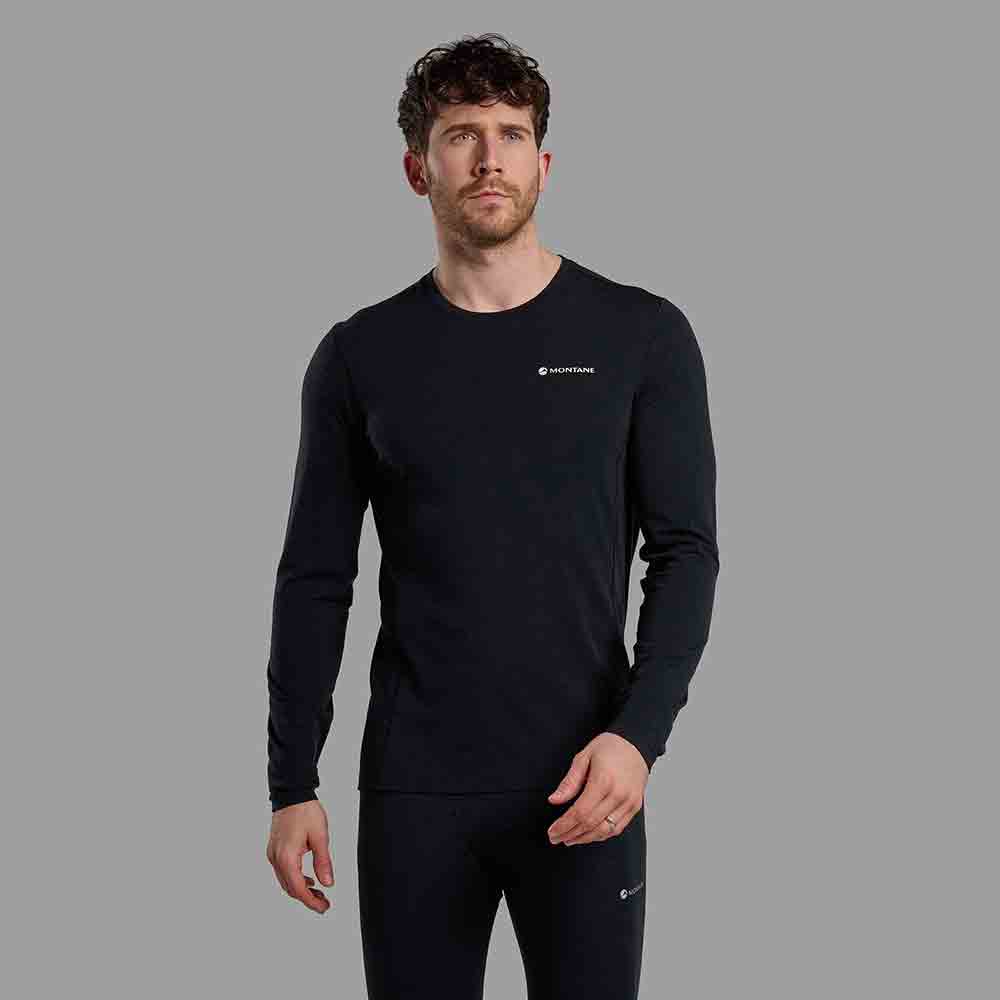 男裝長袖美麗諾羊毛快乾衫 Malli LS T Shirt