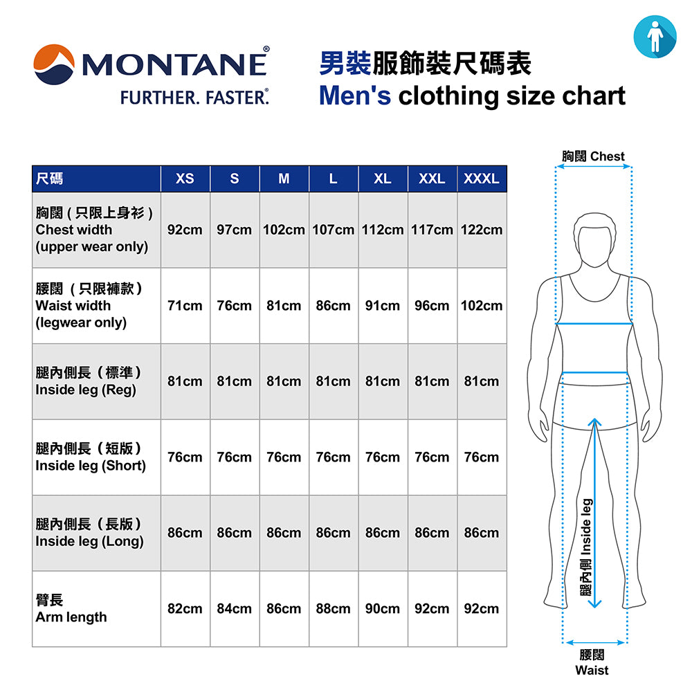 Montane 男士 Phase Pro Shell 防水外套