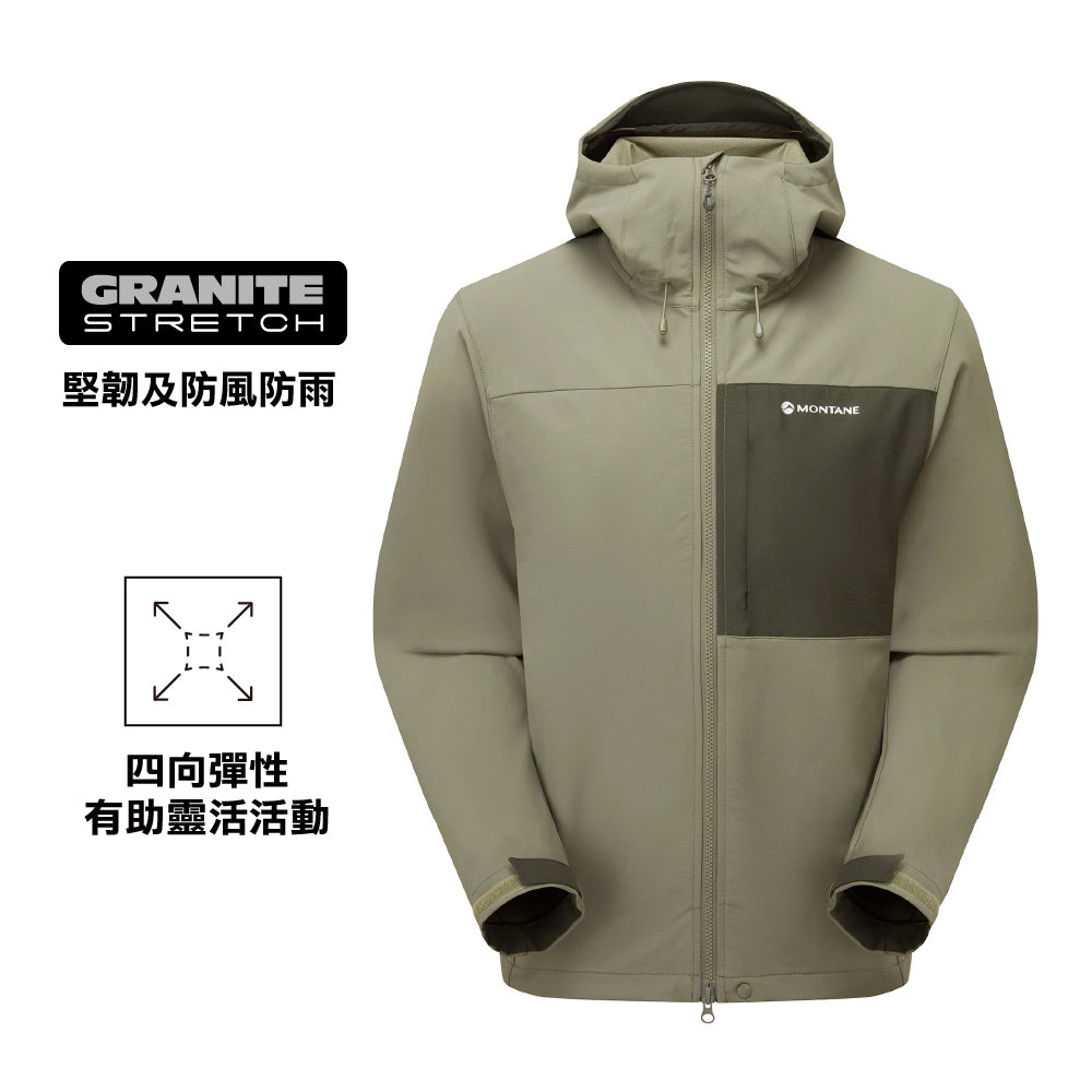 男裝有帽軟殼外套 Men Tenacity XT Hoodie