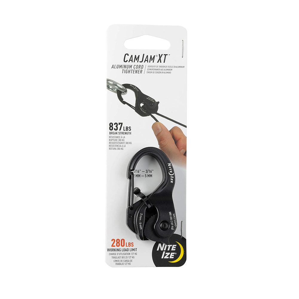 小號鋁質齒輪鈎 Camjam XT Alu Cord Tightener Black