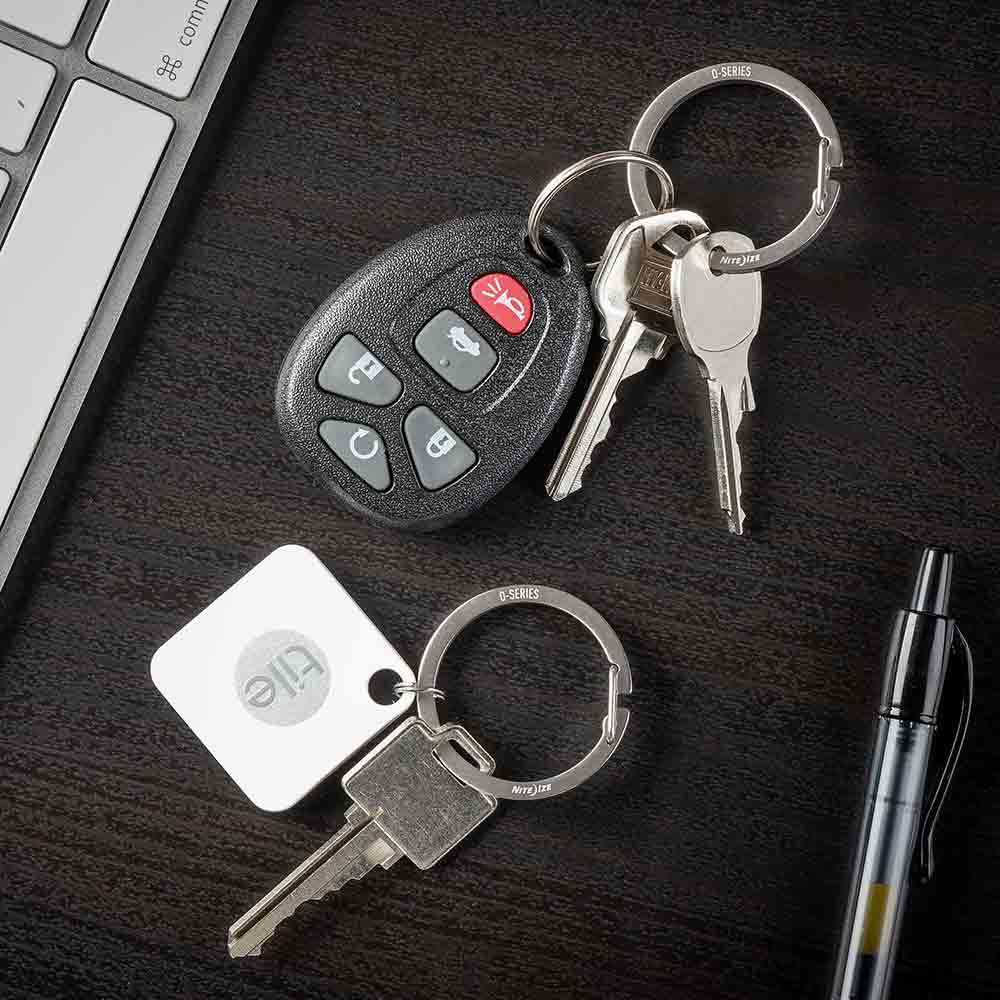 O形扣 O-Series Gated Key Ring Silver
