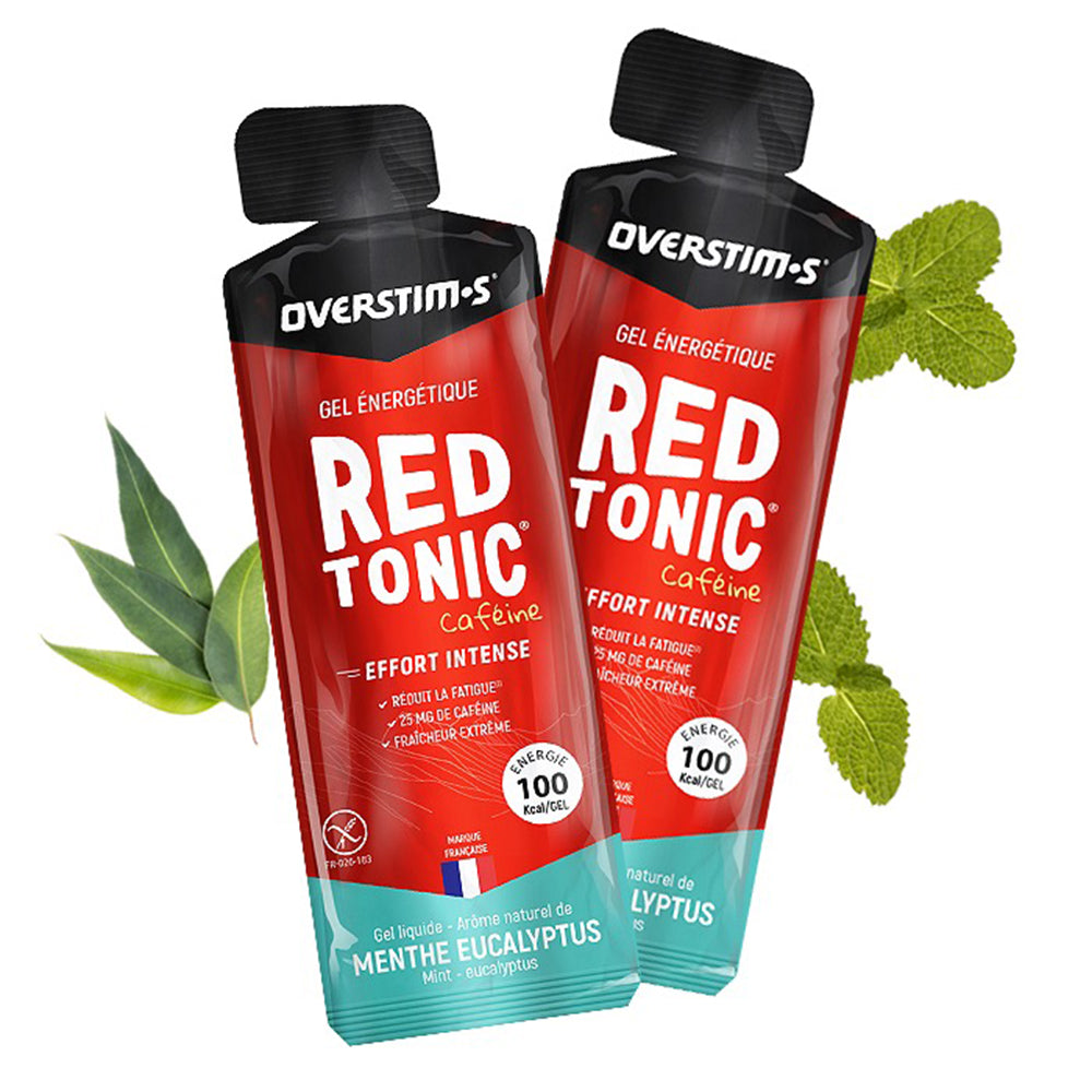 法國製高強度能量膠 + 咖啡因 Made in France Energy Gel - Red Tonic (Mint)