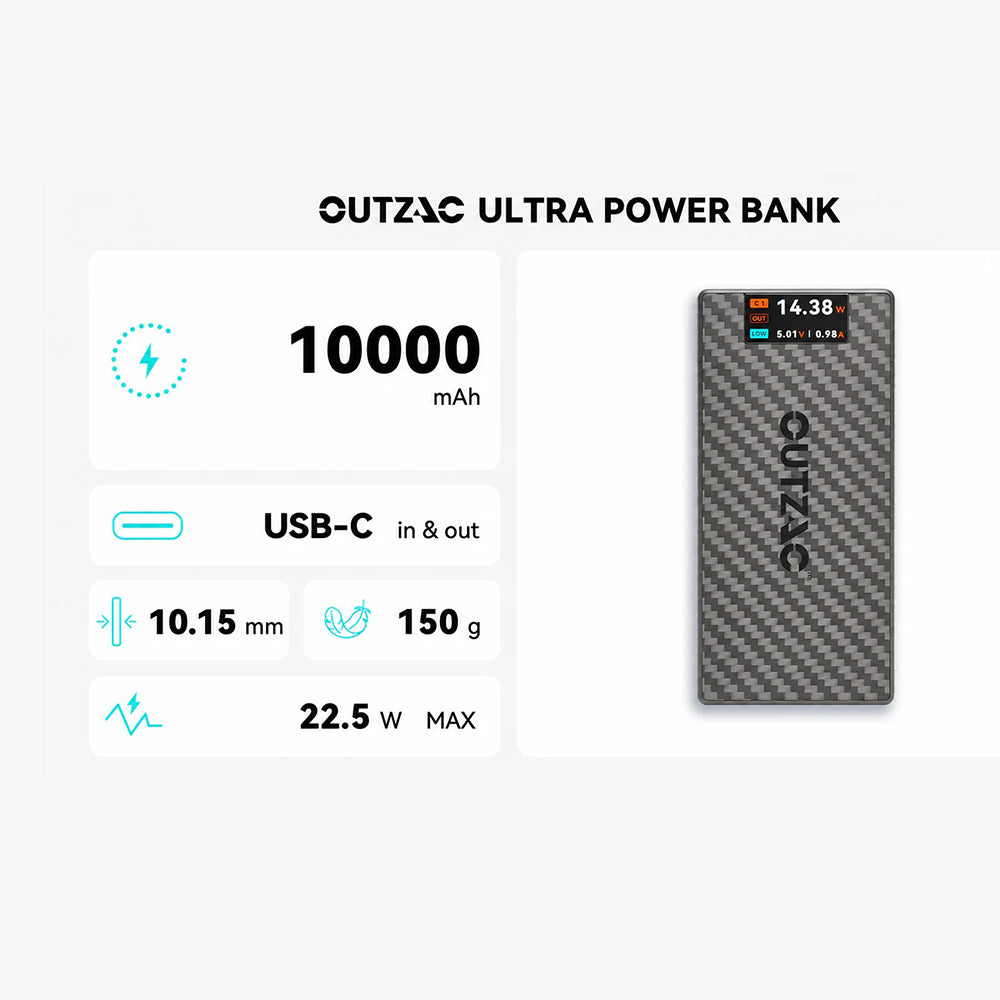 碳纖維行動電源 Ultra Power Bank
