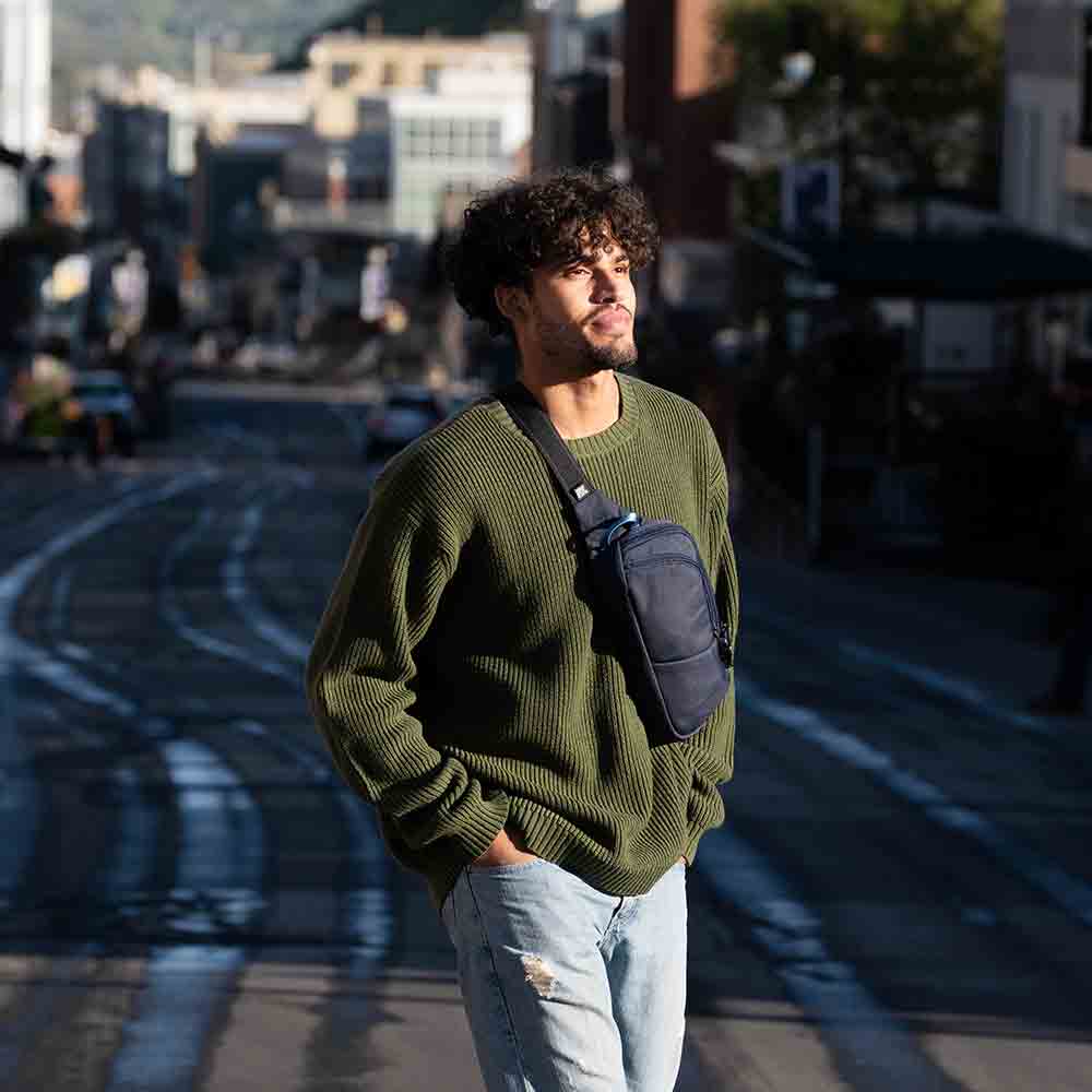 實用防盜斜孭胸袋 V anti-theft action sling pack