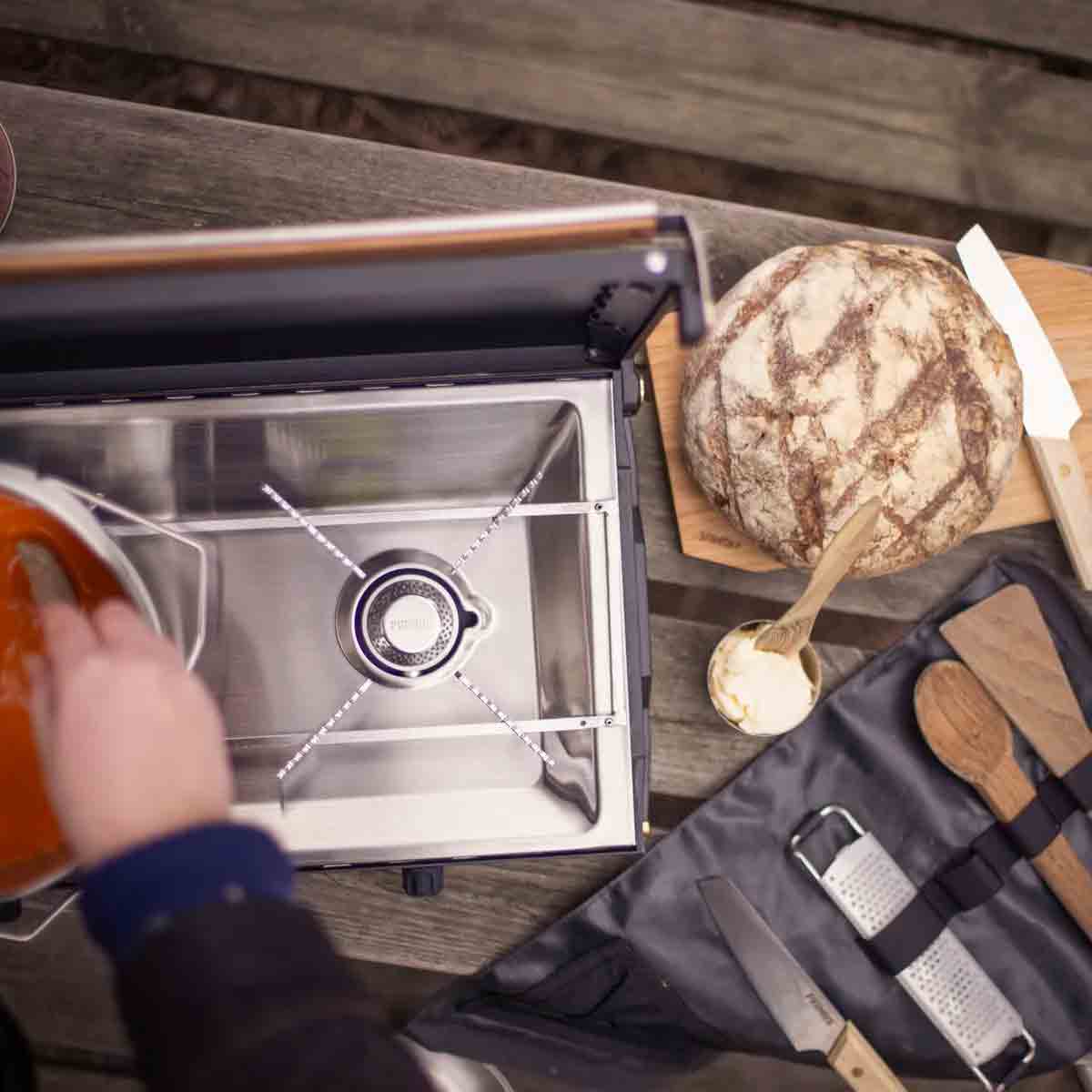 輕巧豪華雙頭高山氣爐 Kinjia Stove