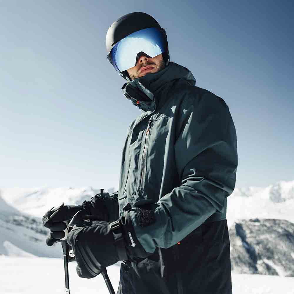 男裝 Gore-Tex 防水透氣軟殼滑雪手套 M Ski Glove GTX Softshell GRAVEN7