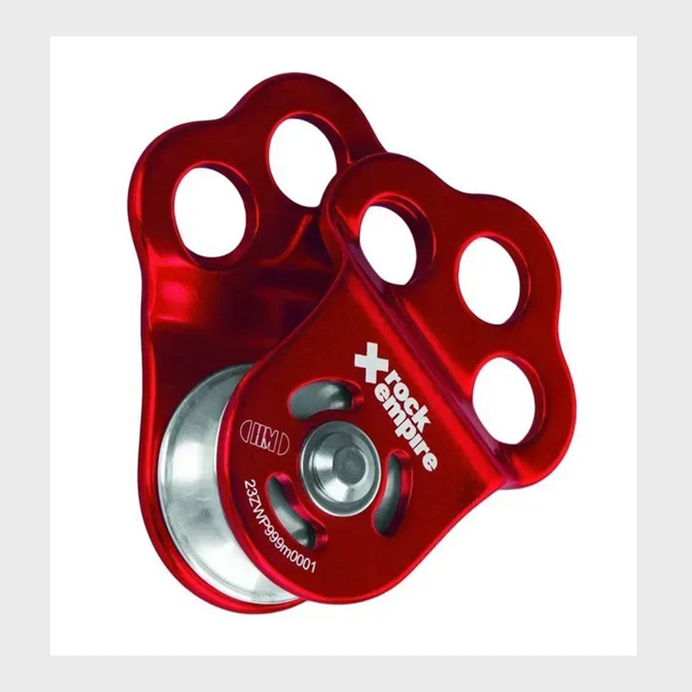 三孔側開滑輪 Pulley Arboro Red