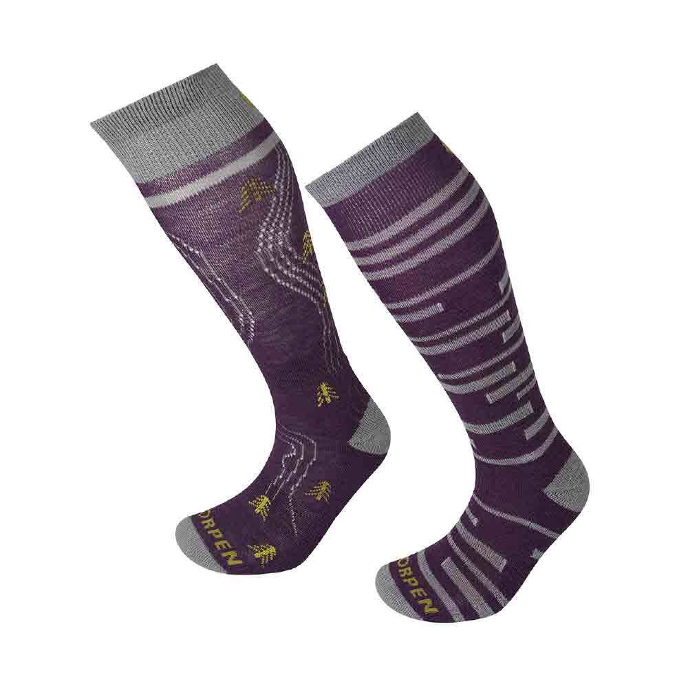 西班牙製女裝美麗諾羊毛中筒雪襪兩對裝 Ski Mid Women 2 pairs Merino Wool