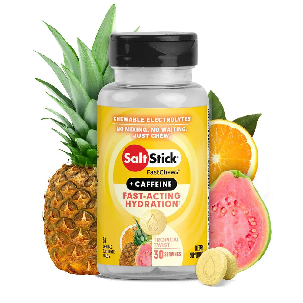 快速咀嚼電解片 (含咖啡因) Fastchews Tropical Twist (Caffeine)