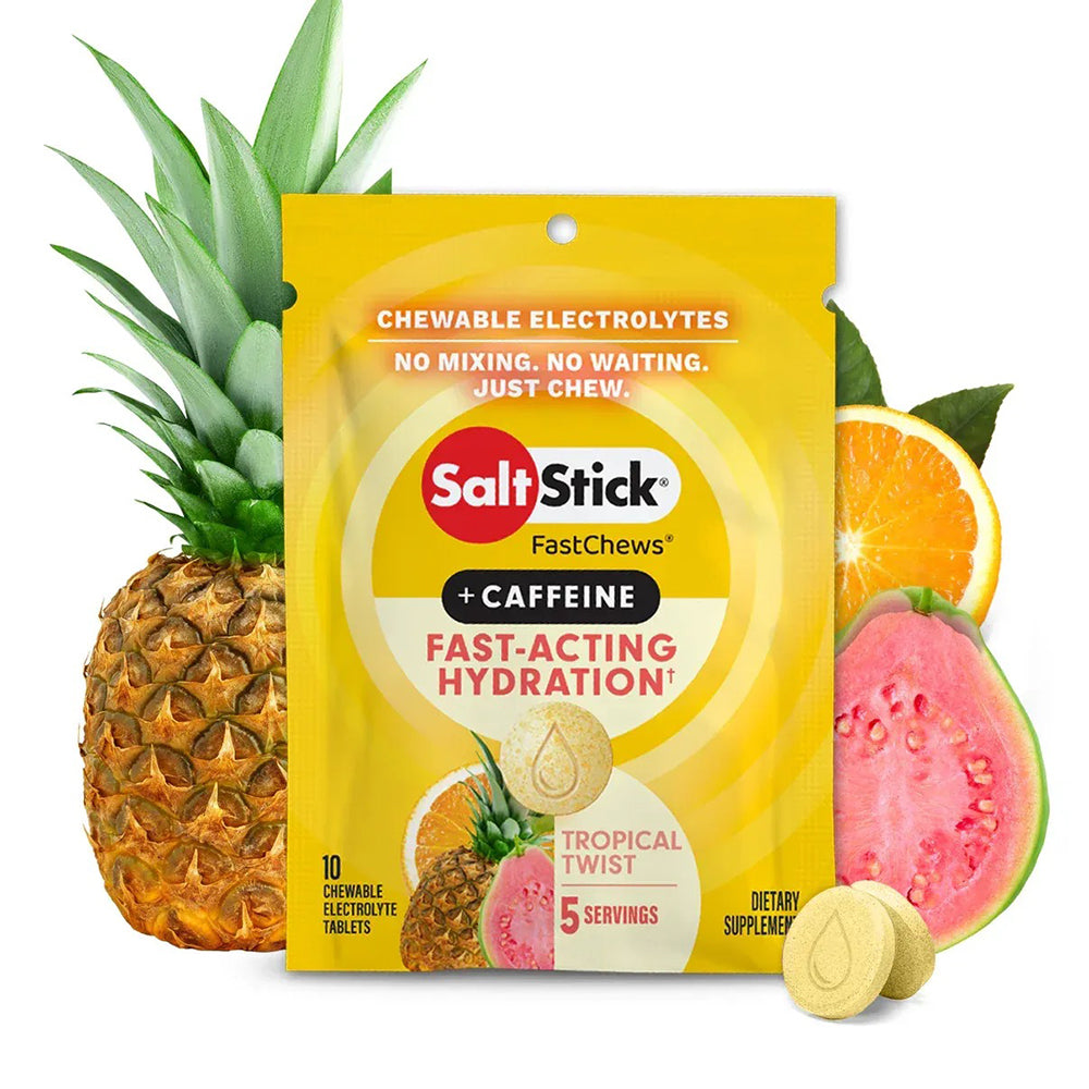 快速咀嚼電解片 (含咖啡因) Fastchews Tropical Twist (Caffeine)