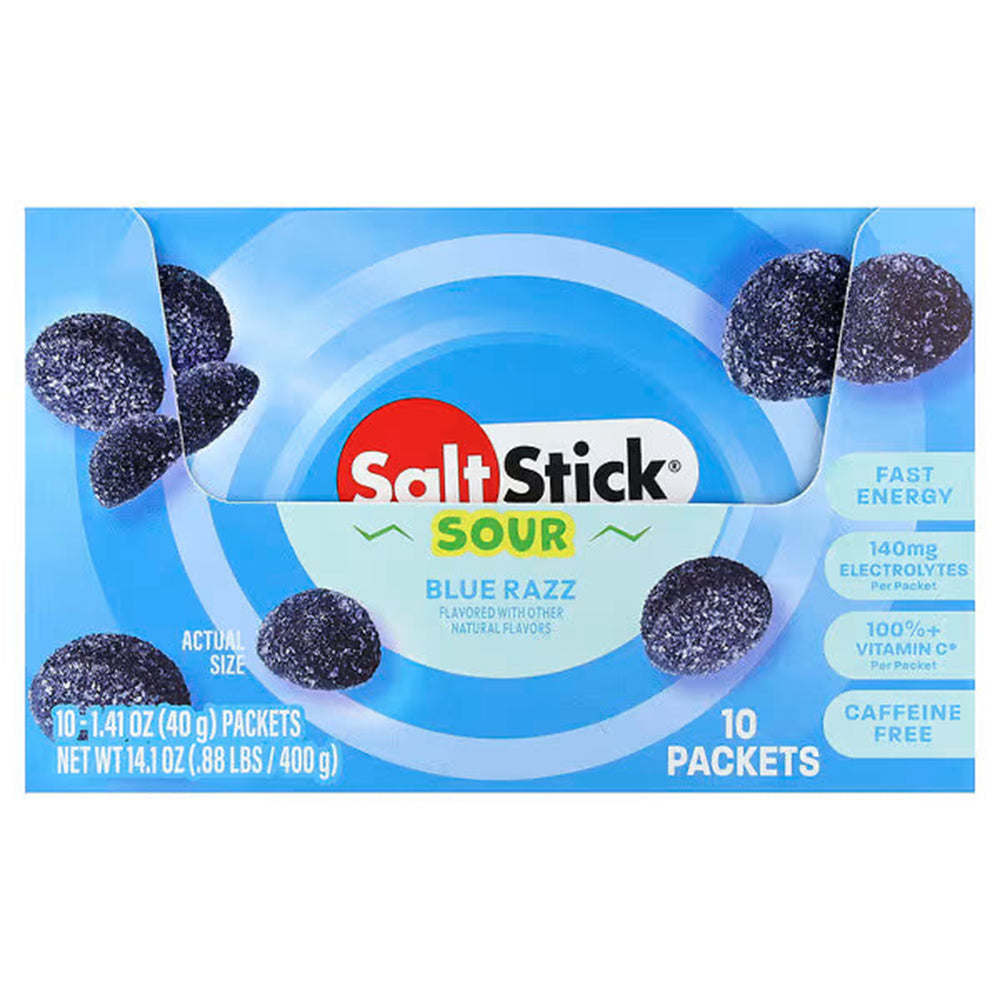 100%維他命C 能量糖 Energy Chews Sour Blue Razz Berry