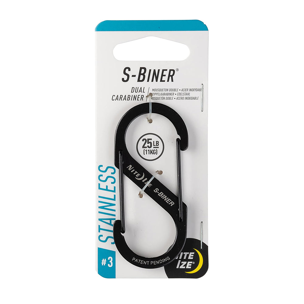 #3 不銹鋼8字扣 S-Biner Dual Carabiner #3