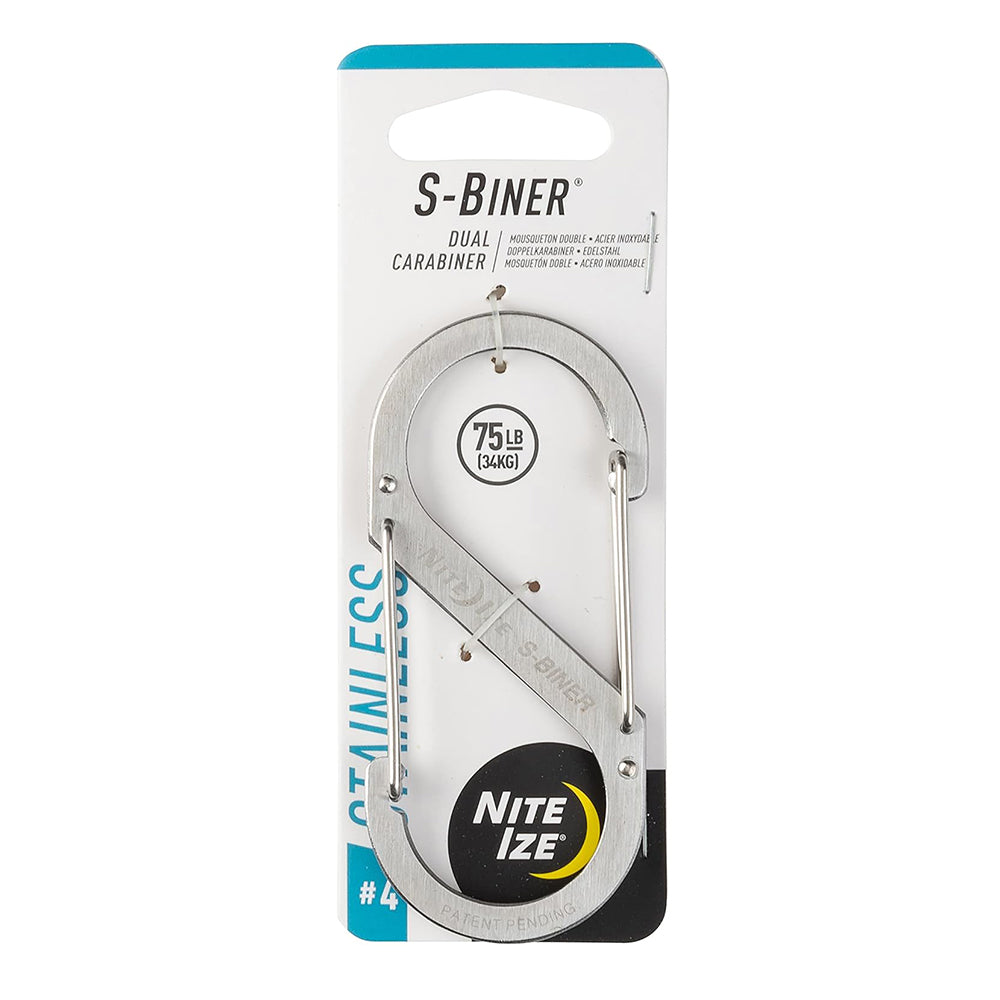 #4 不銹鋼8字扣  #4 Stainless Stell S-Biner