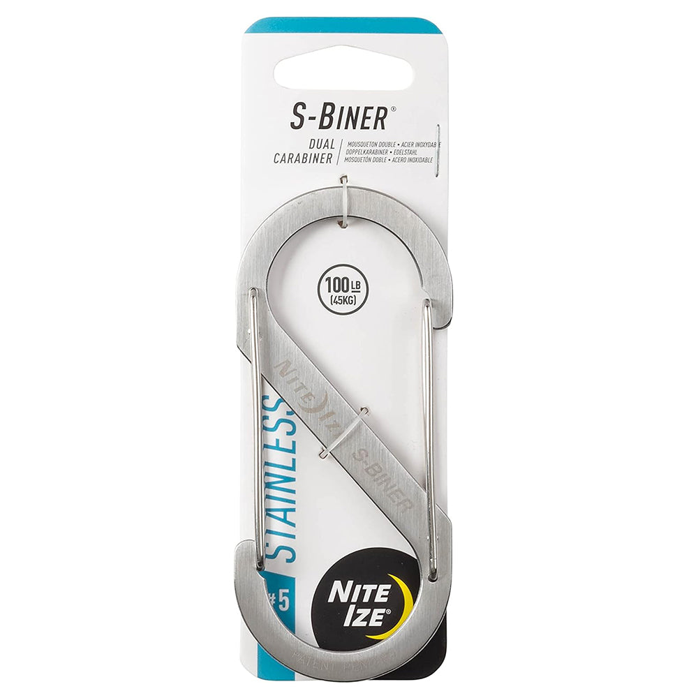 #5 不銹鋼8字扣 #5 Stainless Stell S-Biner