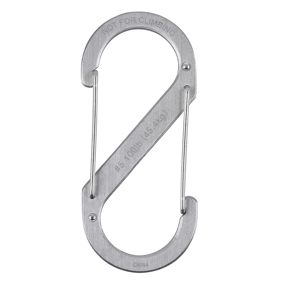 #5 不銹鋼8字扣 #5 Stainless Stell S-Biner