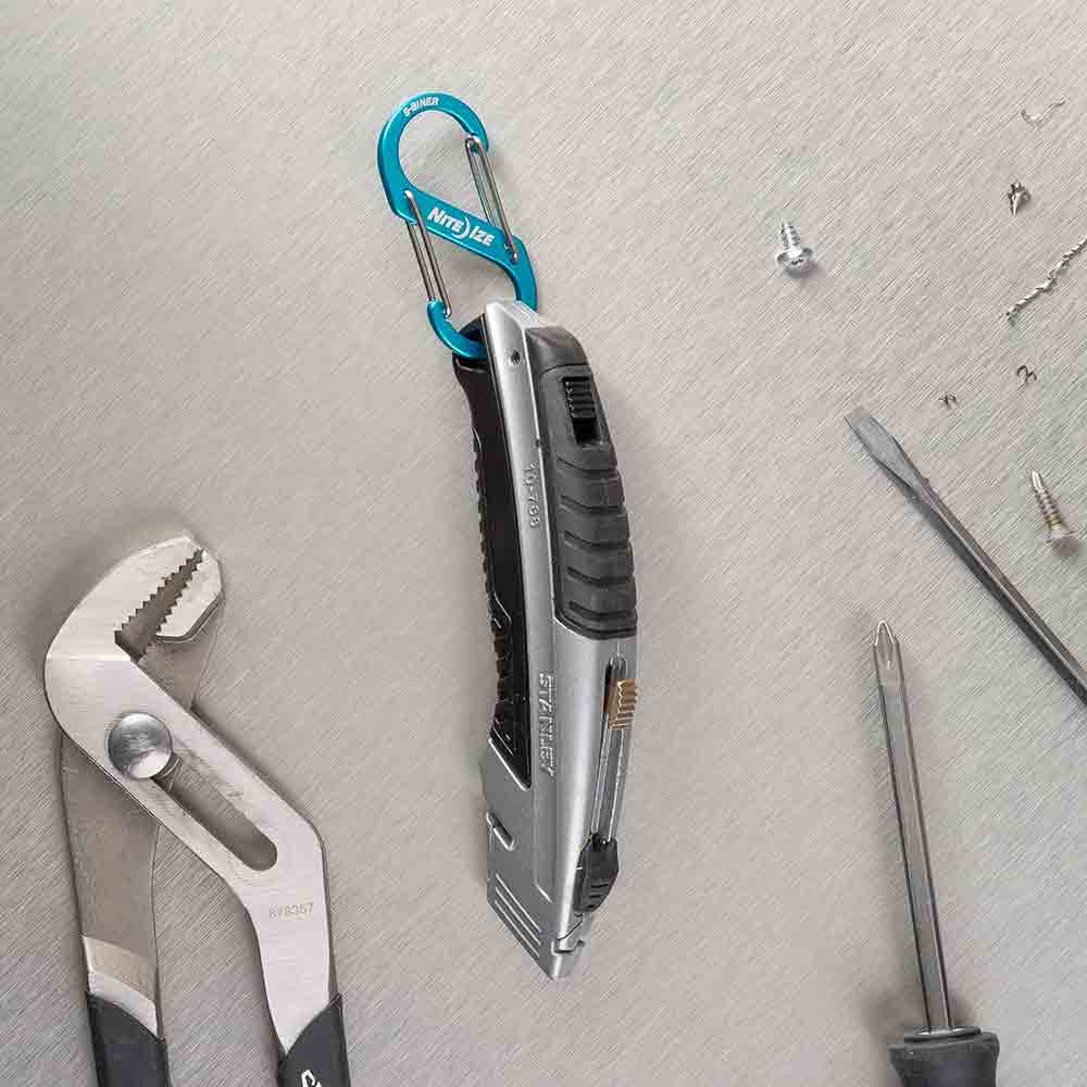 3#鋁制不帶鎖8字扣 S-Biner Dual Carabiner #3