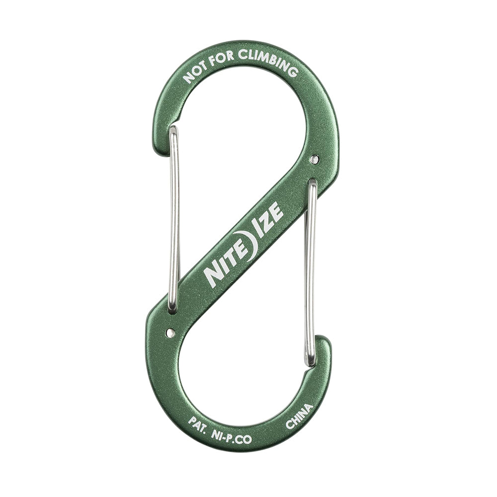 4#鋁制不帶鎖8字扣 S-Biner Dual Carabiner #4