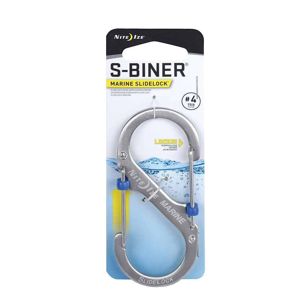 #4帶鎖不鏽鋼八字扣-不鏽鋼原色