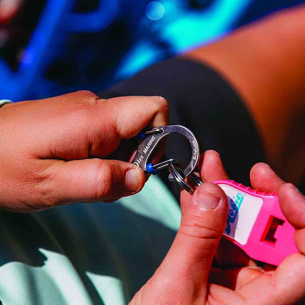 #4帶鎖不鏽鋼八字扣-不鏽鋼原色