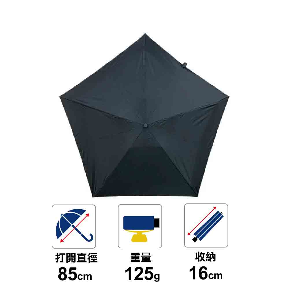 125g 五摺縮骨遮 5 Fold Teflon Umbrella
