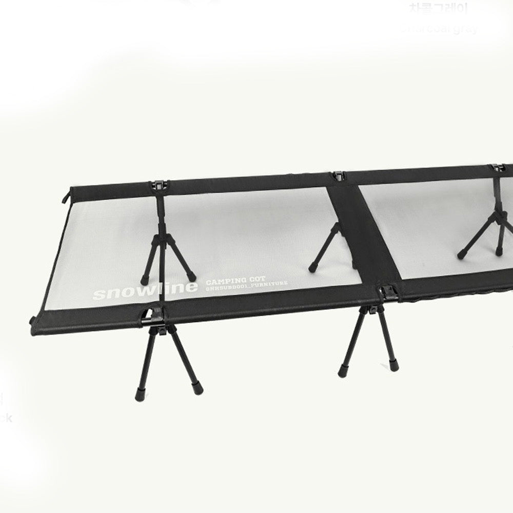 摺合式露營床 Camping Cot, Mesh Black