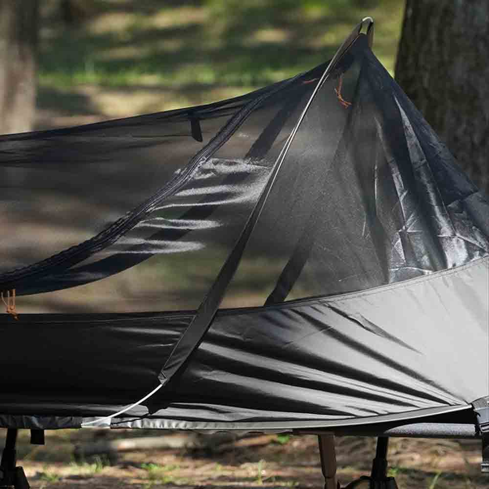 自動彈開蚊帳床 Pop Up Cot, Mud Grey