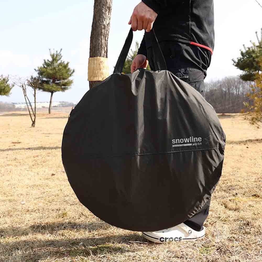 自動彈開蚊帳床 Pop Up Cot, Mud Grey