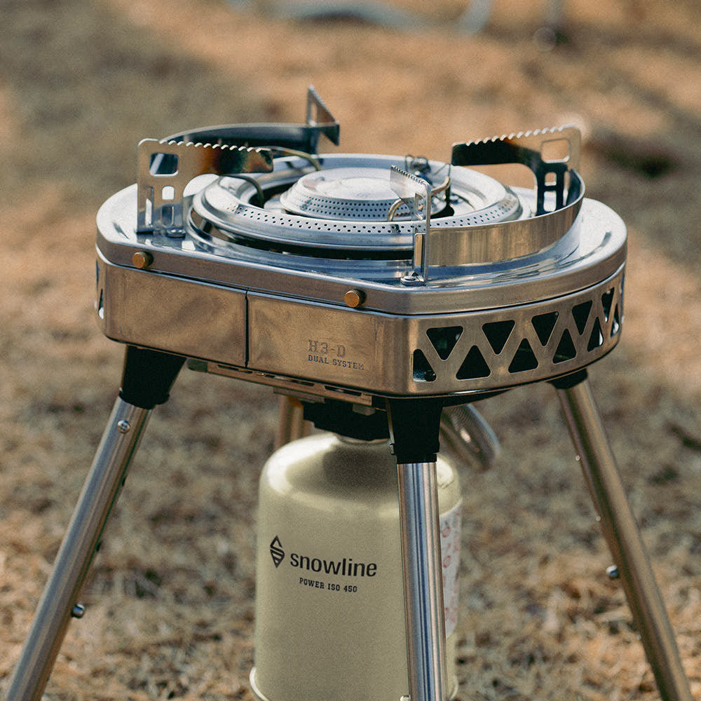 高山氣爐 H3D Dual Burner Silver