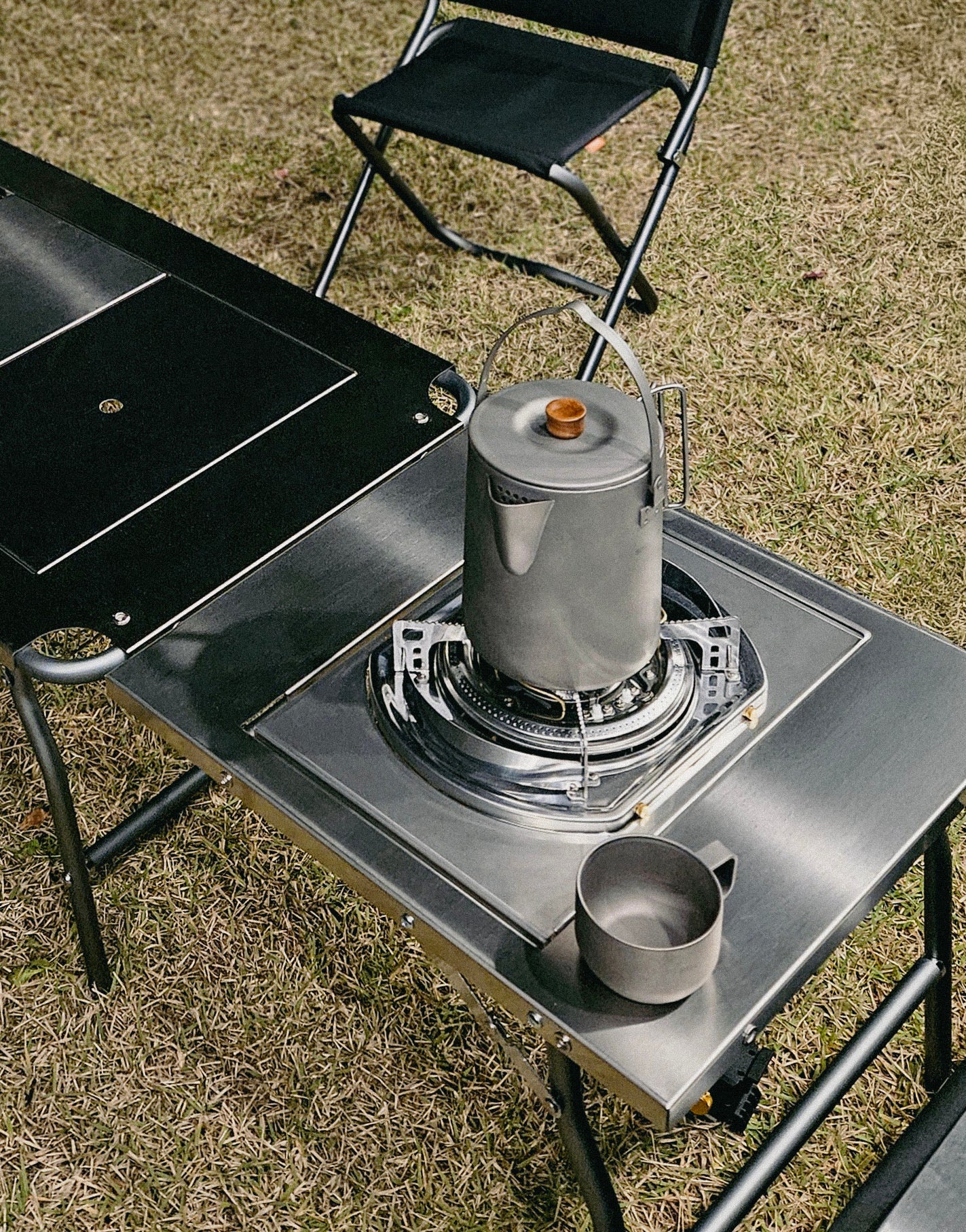 高山氣爐 H3D Dual Burner Silver