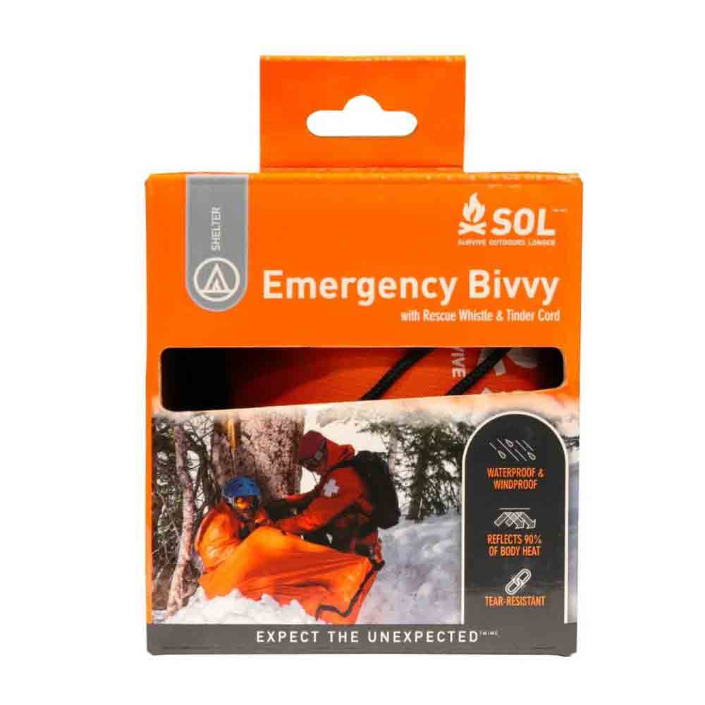緊急暴寒袋連哨子 Emergency Bivvy Orange
