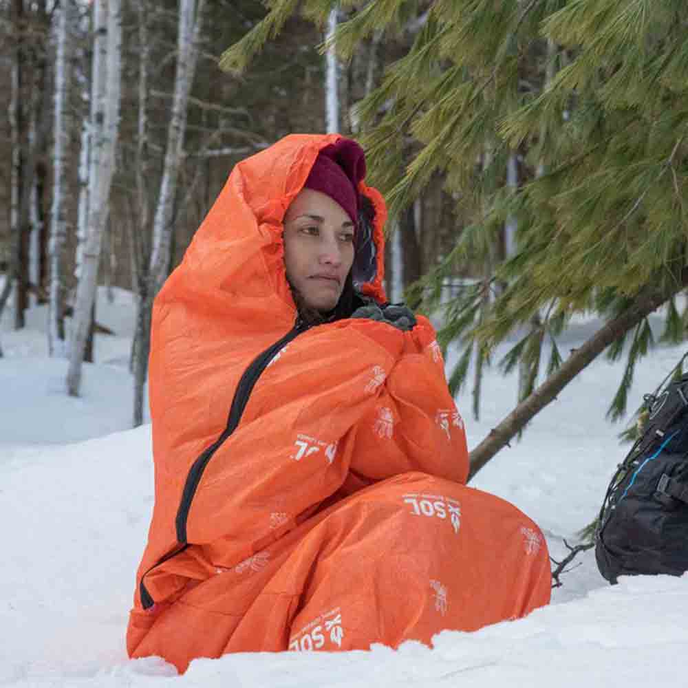 緊急暴寒袋 Escape™ Bivvy with Hood - Orange