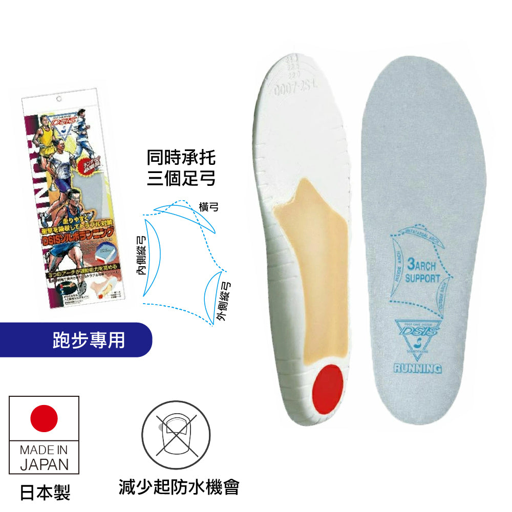 日本製鞋墊 DSIS RUNNING