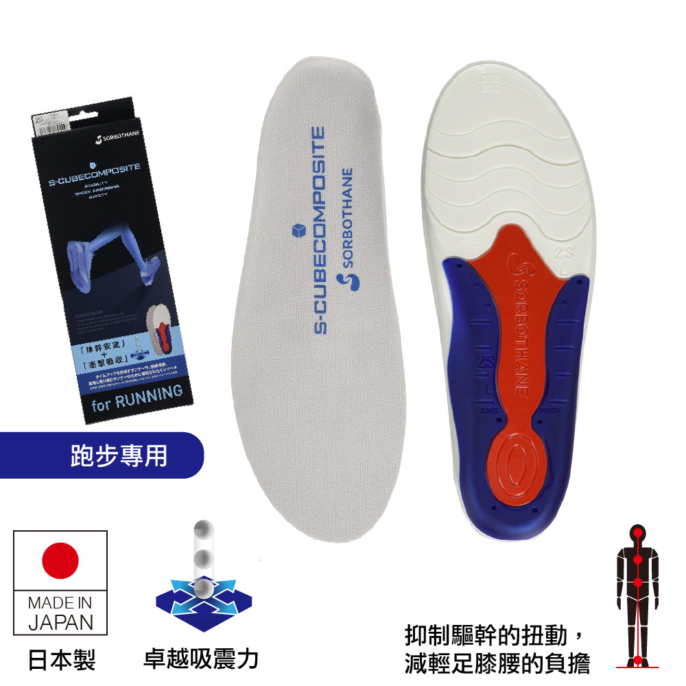日本製鞋墊 COMPOSITE RUNNING