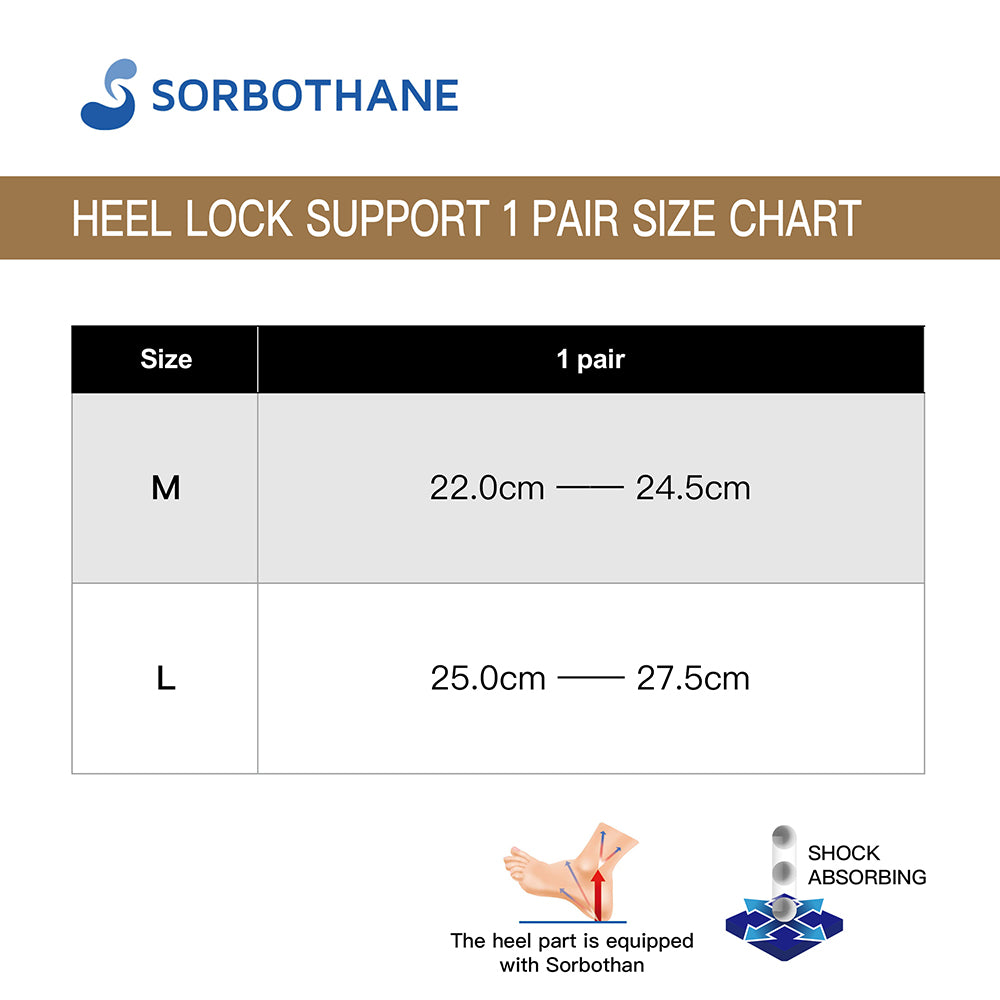 日本製腳踝穩固套 1對 Heel Lock Support 1pair