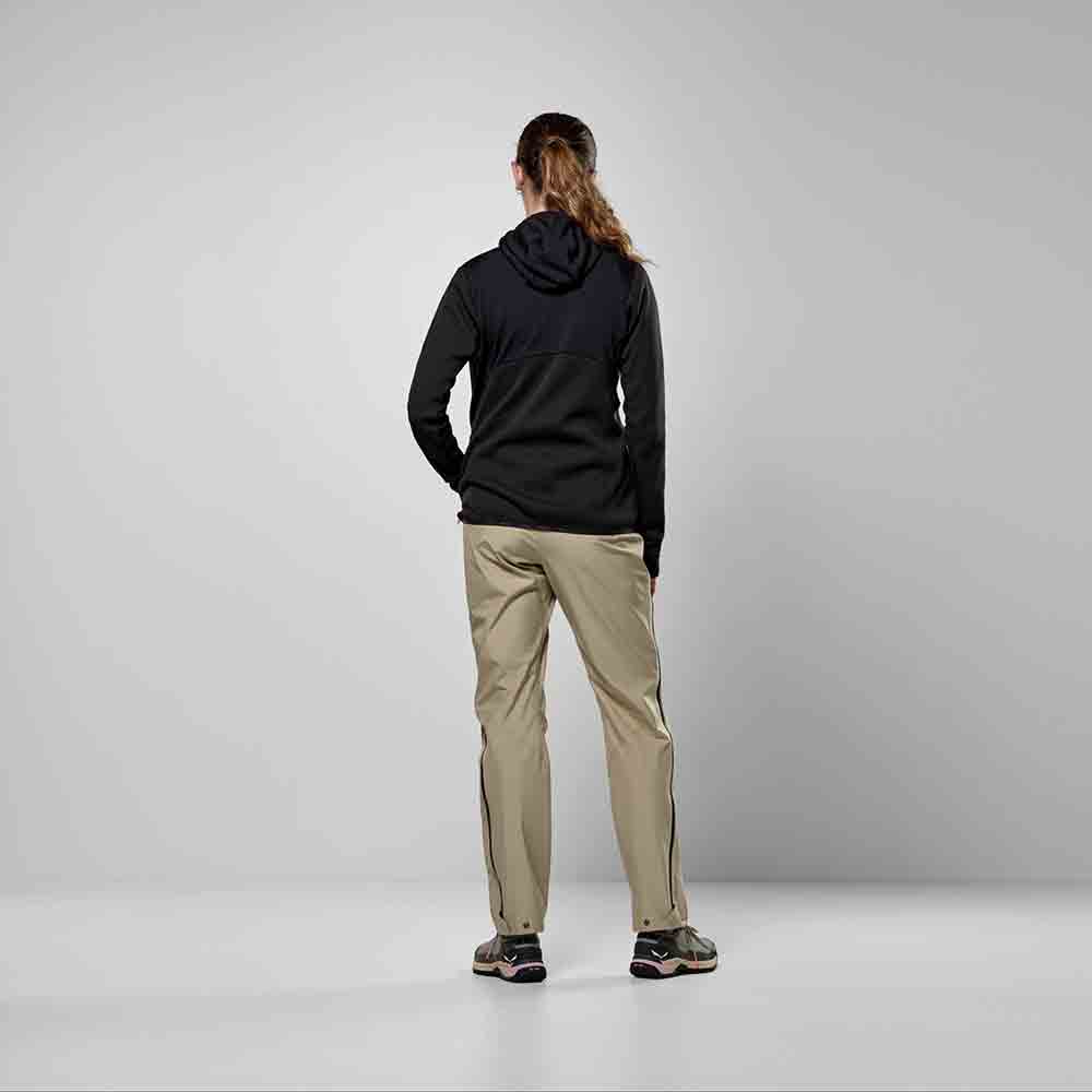 女裝快乾抓毛連帽外套 Women's Puez Waffle Hyb Pl Hd Jacket