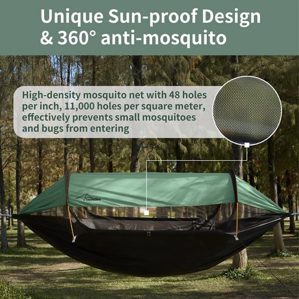吊床 Double Pole Hammock with Sunshade