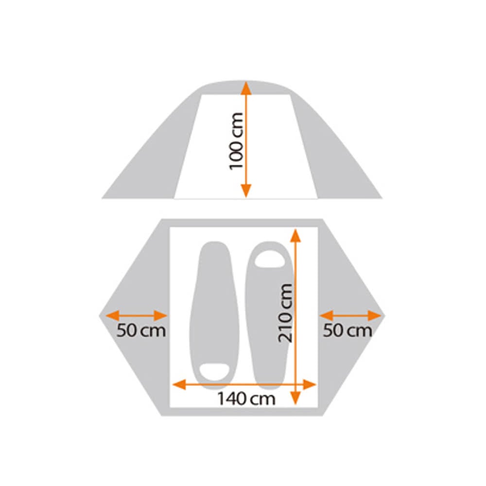 二人蒙古營 纖維骨 Xlite 2 Fiber