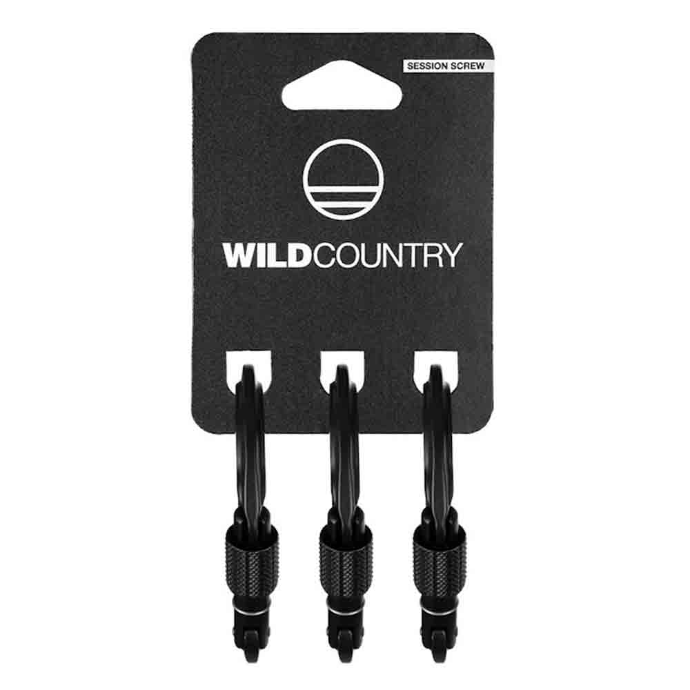 快扣 Session Screw Gate 3 Pack Black