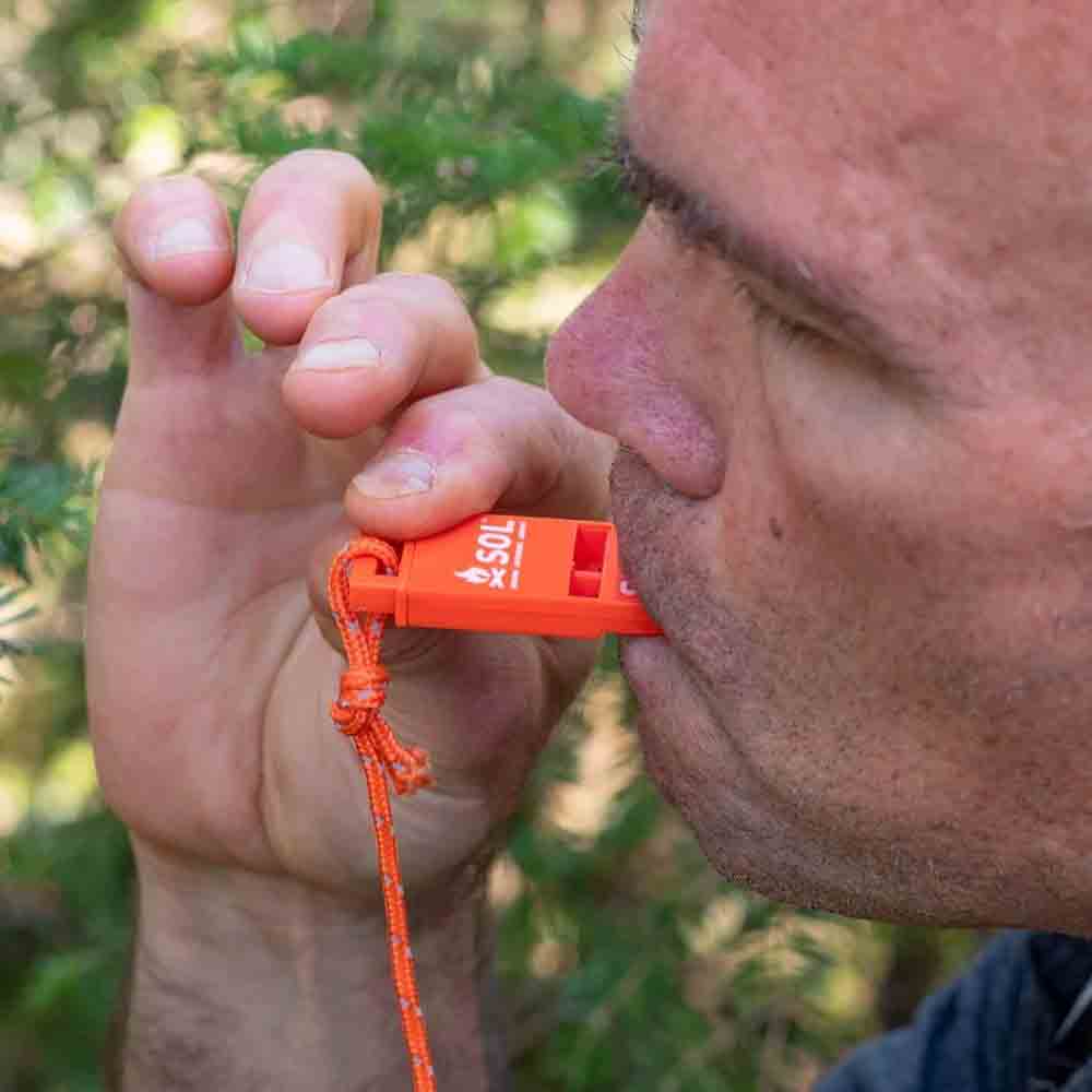 100 分貝防水哨子兩個裝 Slim Rescue Howler™ Whistle 100dB, 2/Pack