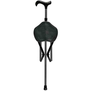 碳纖維摺疊椅子士的Terra Walksit Chair Carbon Crane, black