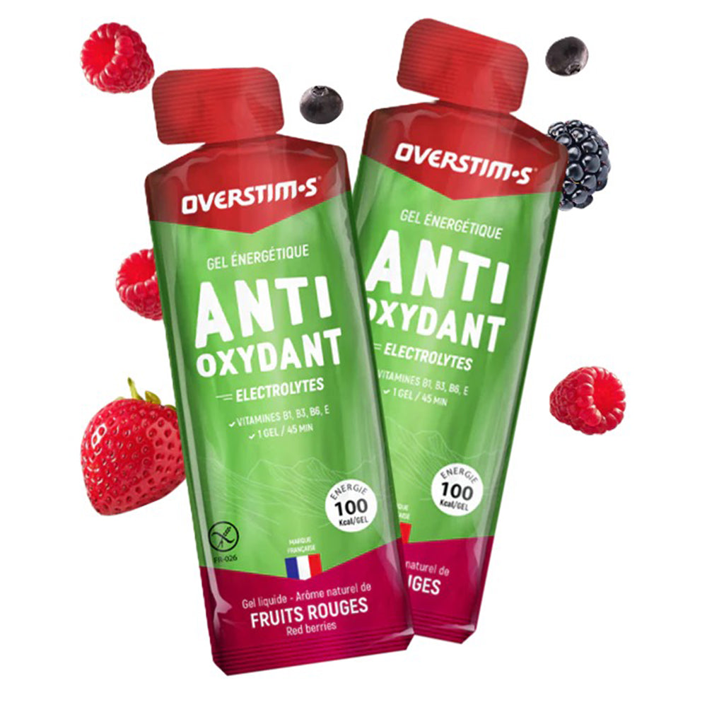 法國製抗抽筋無麩質能量凝膠 Made in France Antioxidant Liquid Energy Gel - Flavor Red Berries Gluten Free