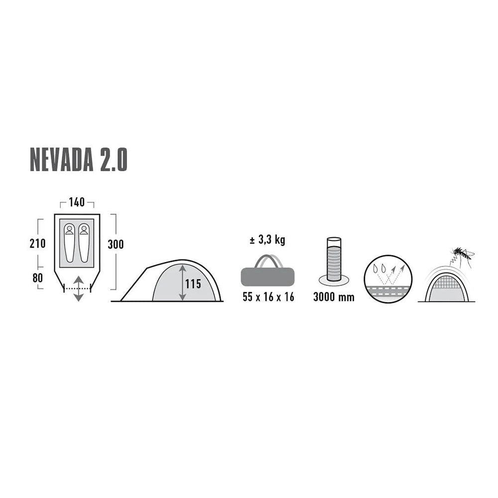 Nevada 2.0 Numbus Grey