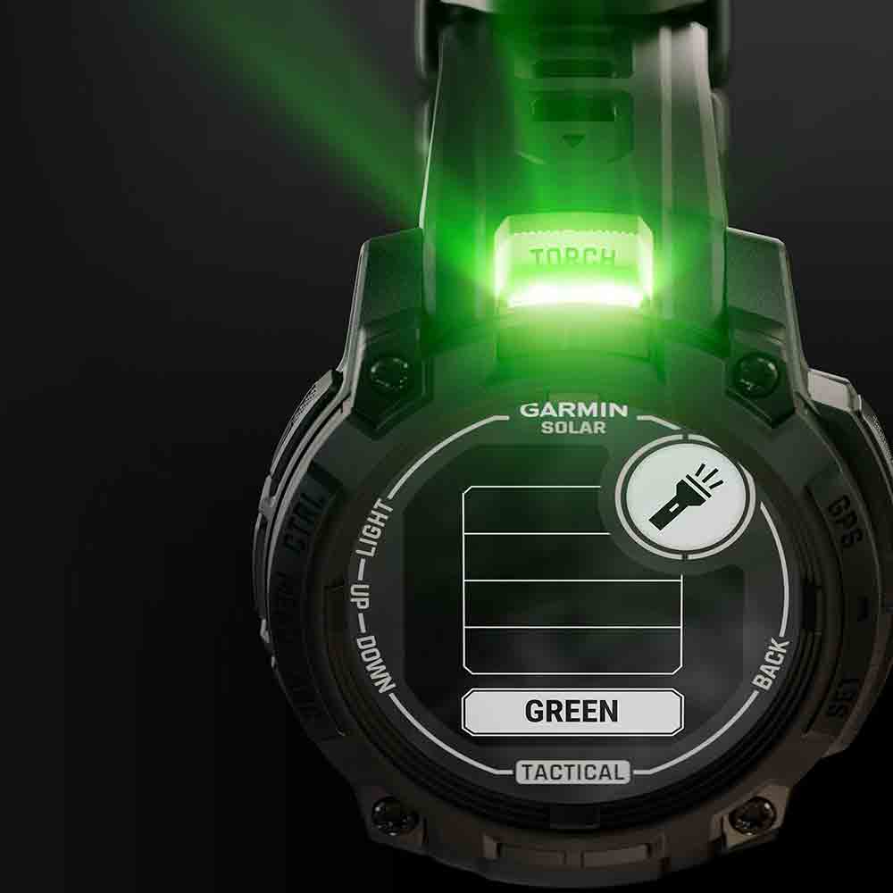 【預售 VIP 優惠，最快二至八星期左右有貨 PreSale VIP Exclusive Earliest arrival around 2-8 weeks】全方位軍規GPS太陽能智慧腕錶 Instinct 3 50mm Tactical Solar Black with Black Silicone