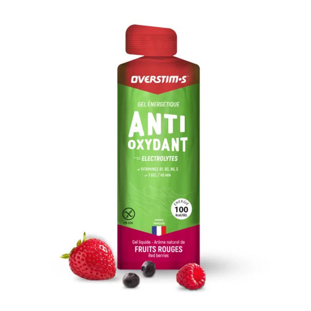 法國製抗抽筋無麩質能量凝膠 Made in France Antioxidant Liquid Energy Gel - Flavor Red Berries Gluten Free