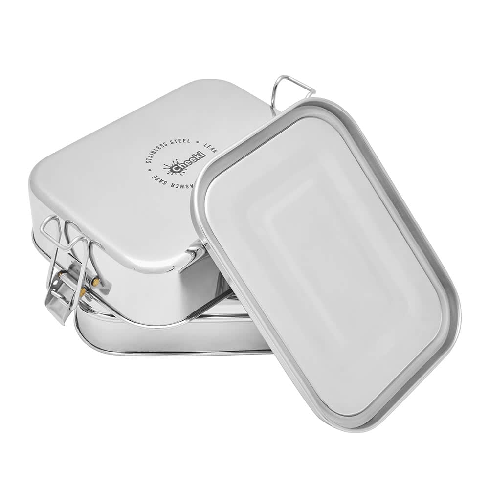 不鏽鋼餐盒 1L Lunch Box - Double Stacker