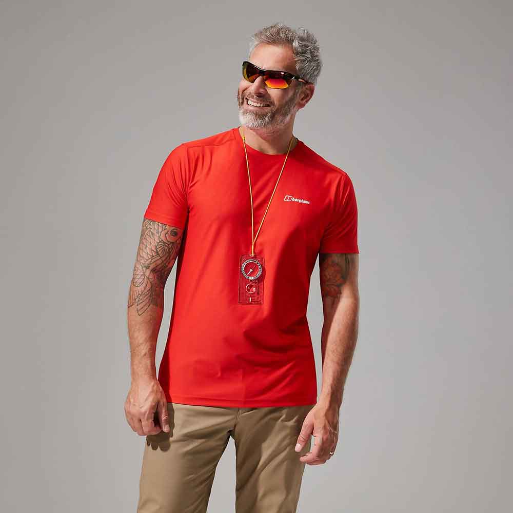 男裝短袖快乾衫 24/7 Tech Basecrew SS Am