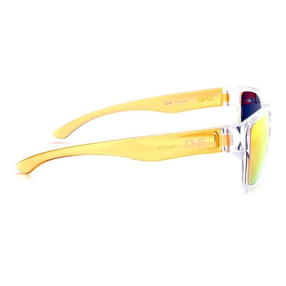 Tag Crystal with Orange w/ Polarized Smoke Red Zaio