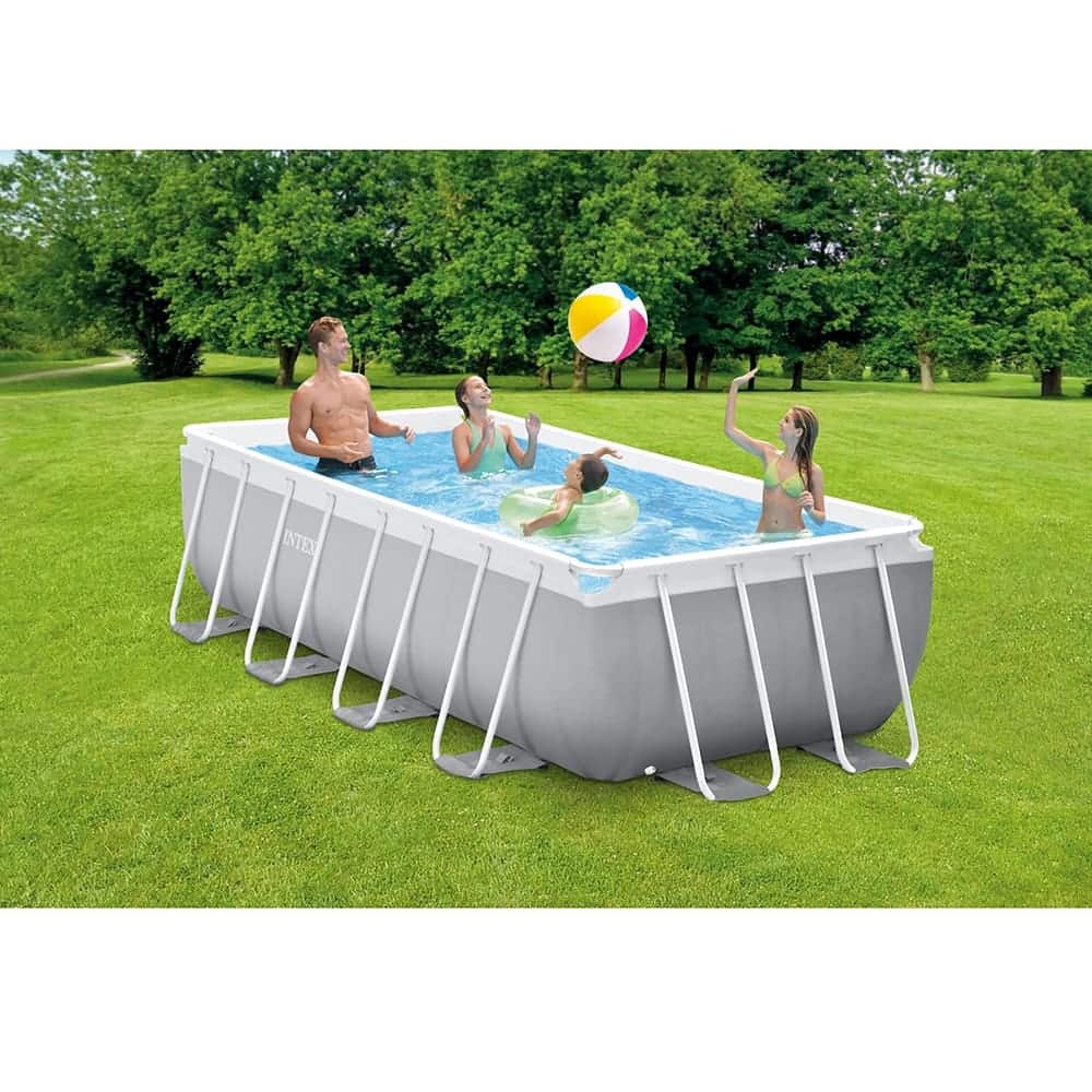 豪華戶外水池連濾水泵 Prism Frame Rectangular Pool Set with Filter pump