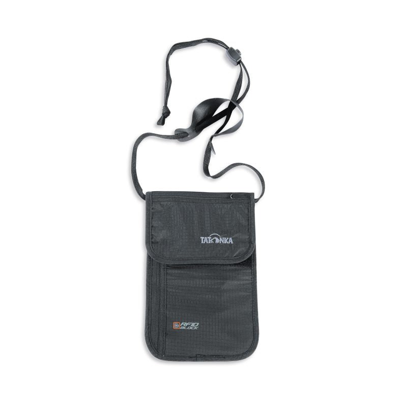 防盜旅行掛袋 Skin Neck Pouch RFID B Black