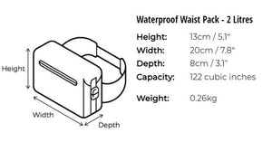 英國防水腰包 2 Litre Pro-Light Waist Pack